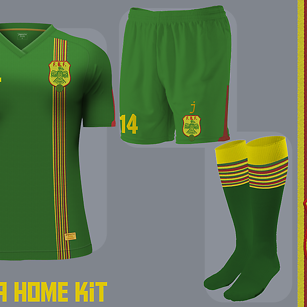 Bolivia home kit by J-sports (redo)