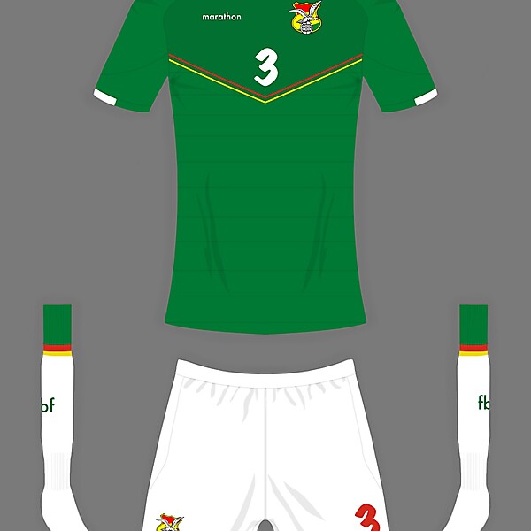 Bolivia home shirt