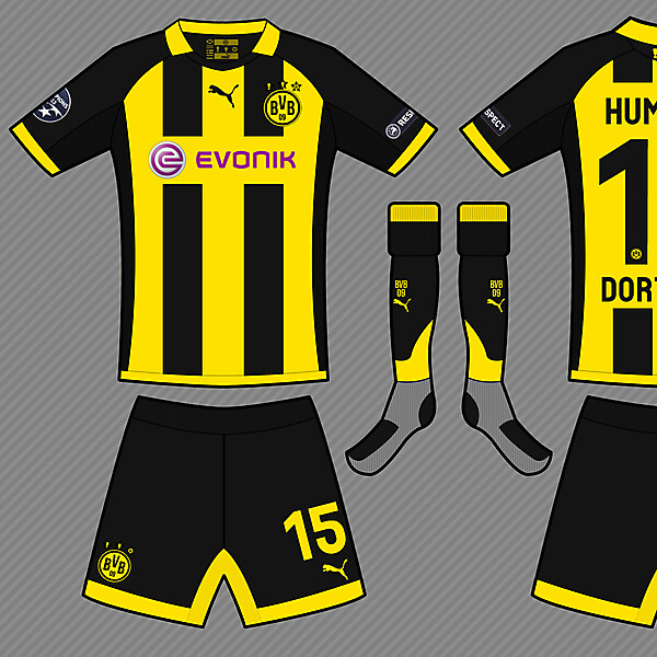 Borussia Dortmund Third / Europe Kit