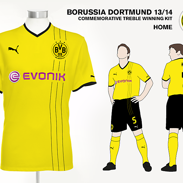 Borussia Dortmund Home Kit