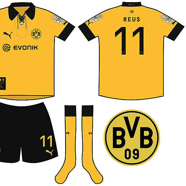 Borussia Dortmund Treble Winning Home Kit