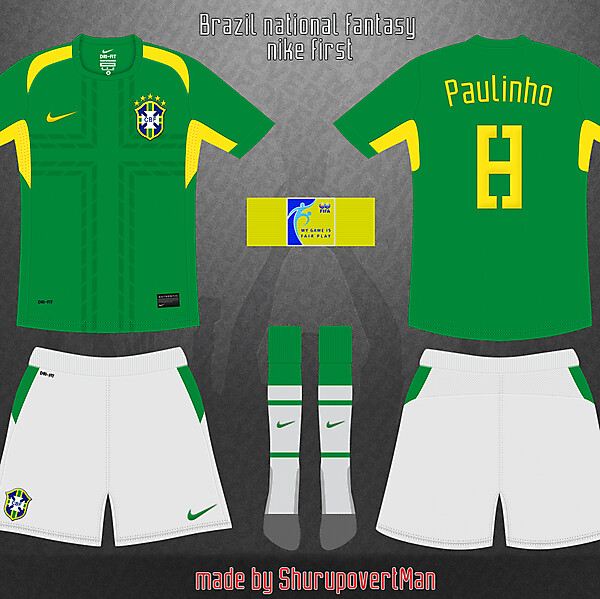 Brazil home kit RE-DESIGN Competition (closed)