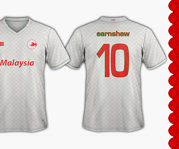 Cardiff City FC - Welsh Dragons - Away kit