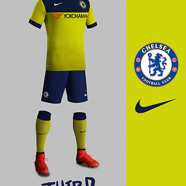 CHELSEA FC THIRD NIKE