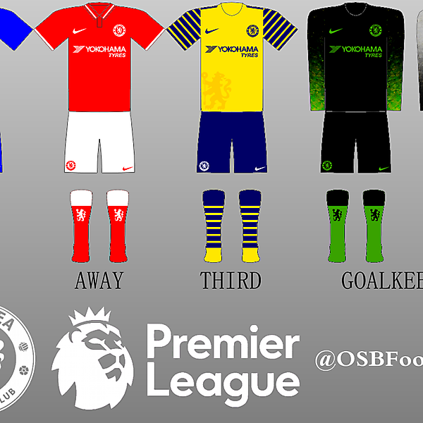 Chelsea Nike Kits