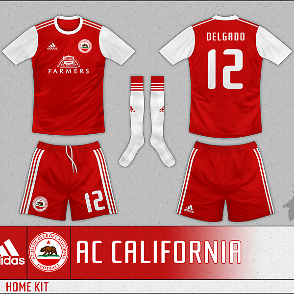 Athletic Club of California - Home Kit