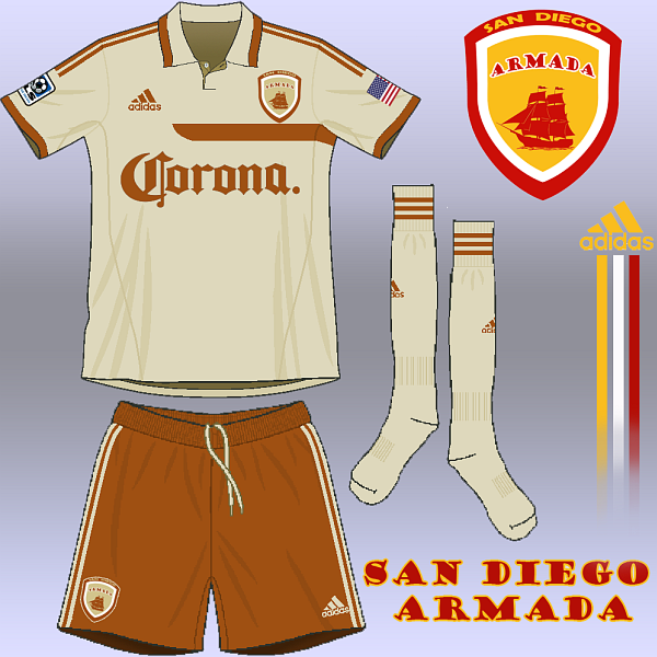 san Diego Armada - away
