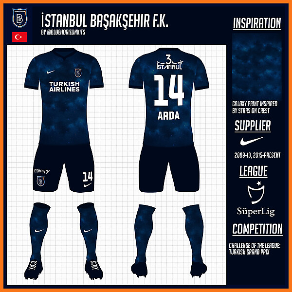 İstanbul Başakşehir F.K. Away Kit