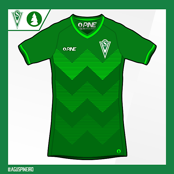 Santiago Wanderers Home Kit by Pine