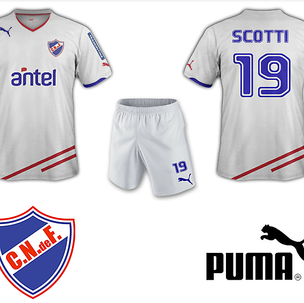Club Nacional de Football Home Kit Puma
