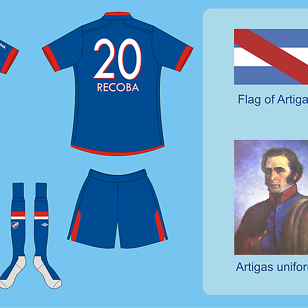 Nacional away kit version 01