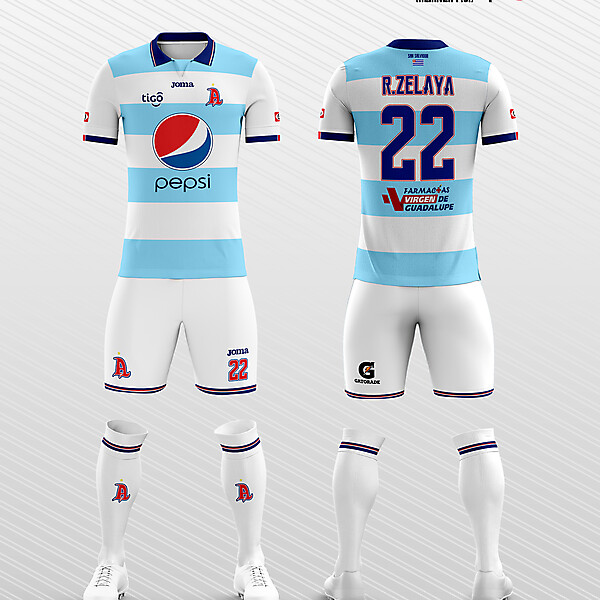 Alianza F.C.(El Salvador) Home Kit