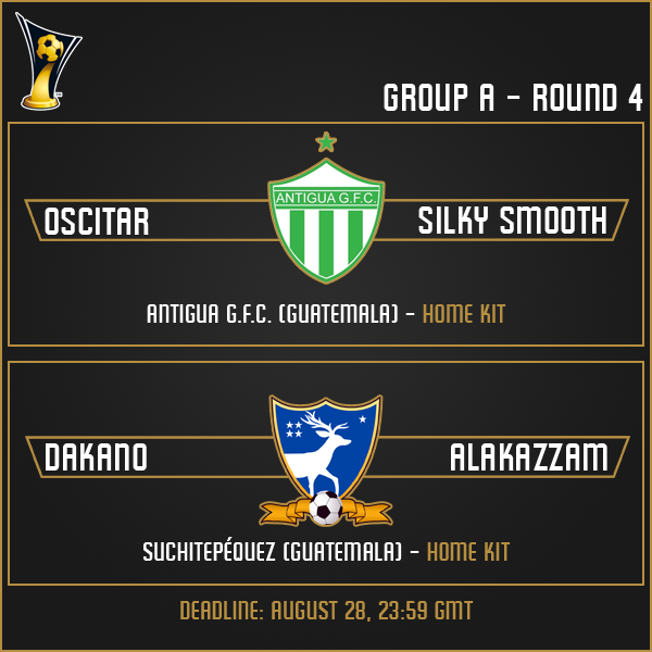 Group A - Week 4 Matches