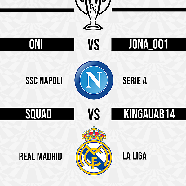Group C Matchweek 2 Fixtures