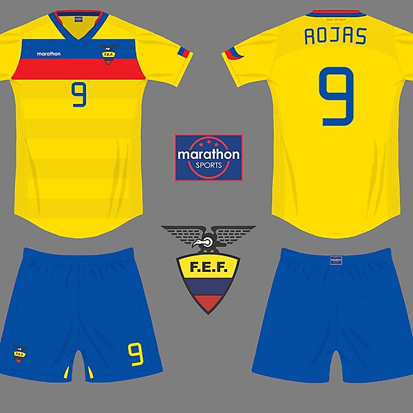 Ecuador home kit for competition