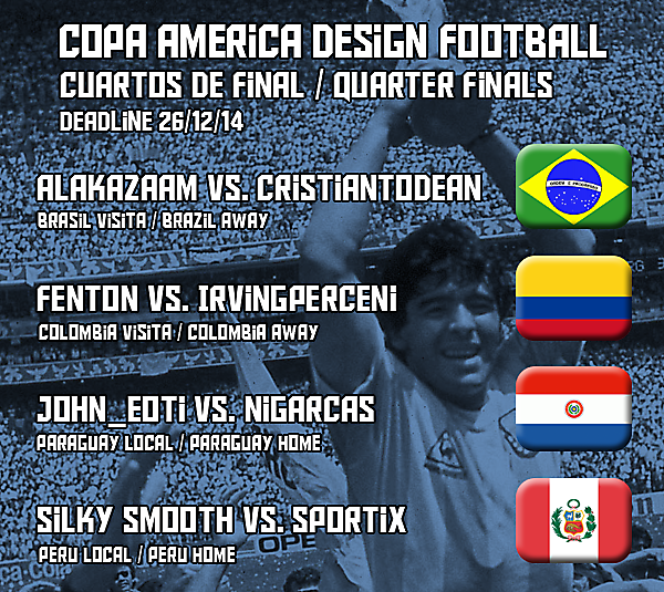 Quarter finals draw