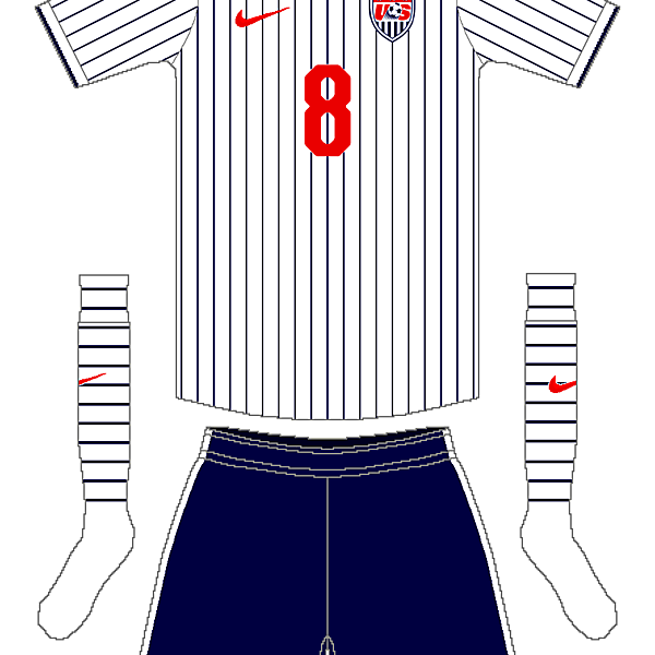USA Nike Home Kit