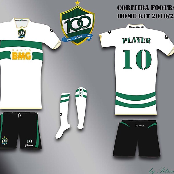 Coritiba Fc home kit #2