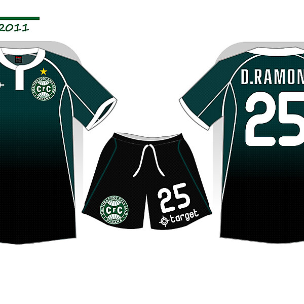 Coritiba FC Target Kit Design
