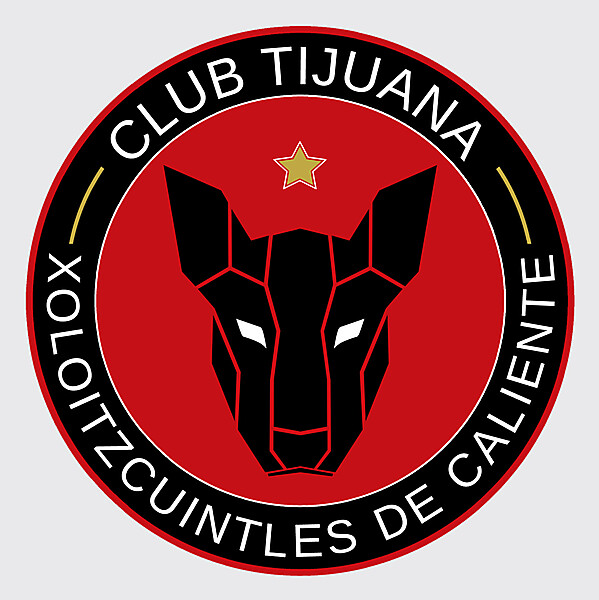 Club Tijuana Xolos Crest Redesign