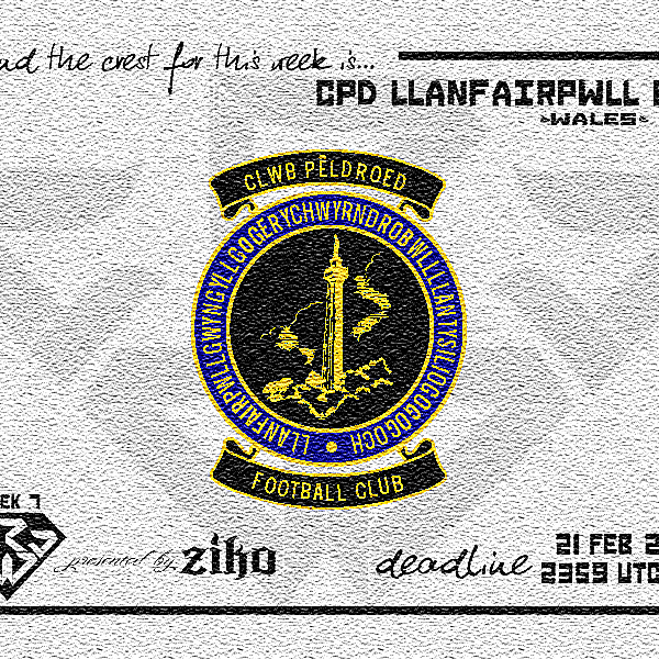 CRCW - WEEK 7: CPD Llanfairpwll FC