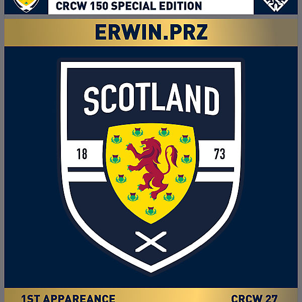 CRCW 150 SE | SCOTTISH F.A. | ERWIN.PRZ