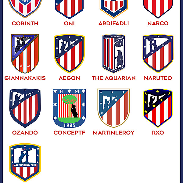 CRCW 203 VOTING - ATLÉTICO DE MADRID