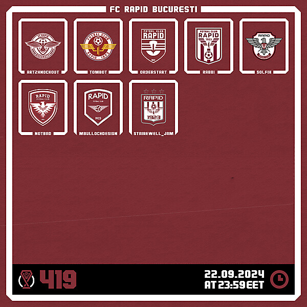 CRCW 419 - VOTING PHASE - FC RAPID BUCURESTI