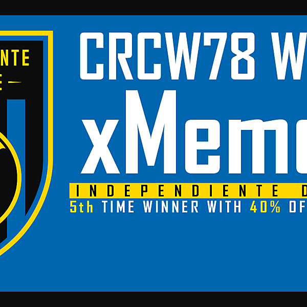 CRCW 78 - WINNER