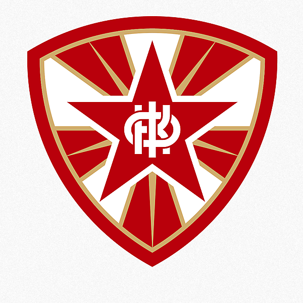 FK Crvena Zvezda - Red Star Belgrade - redesign - 