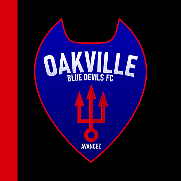 OAKVILLE BLUE DEVILS FC CREST