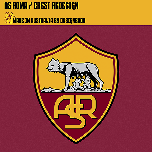 AS Roma / Crest Redesign