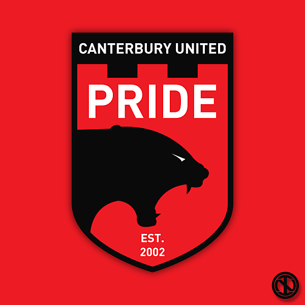 Canterbury United Pride | Crest Redesign Concept