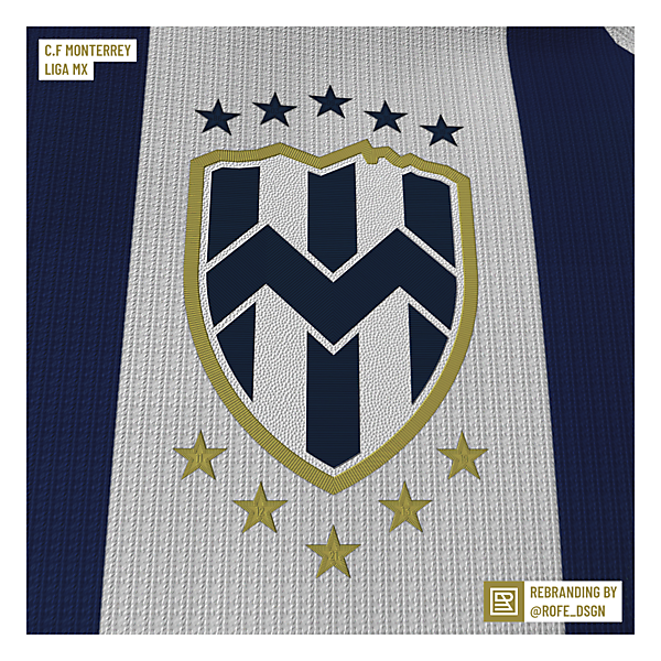 Club de Fútbol Monterrey | Rebranding By @rofe_dsgn