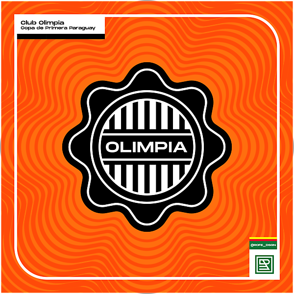 Club Olimpia | Rebranding By @rofe_dsgn