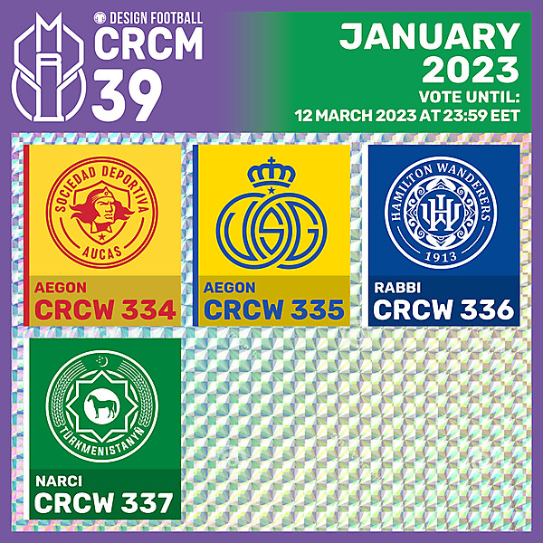 CRCM 39 - VOTING PHASE - JANUARY 2023