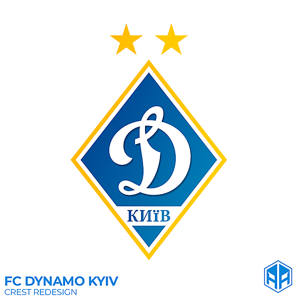 FC Dynamo Kyiv crest redesign