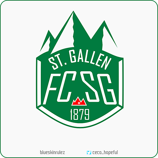 Fc St. Gallen Crest Redesign