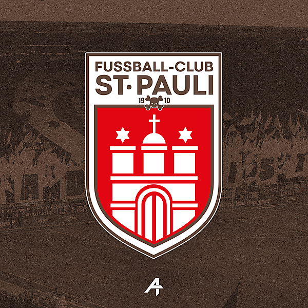 F.C St. Pauli logo redesign