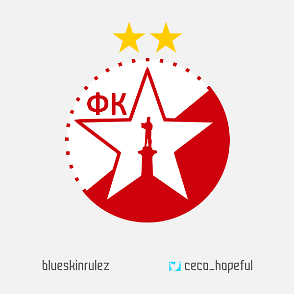 FK Crvena Zvezda Crest Redesign