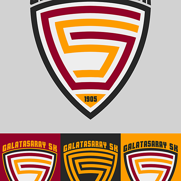 Galatasaray SK - Crest Redesign