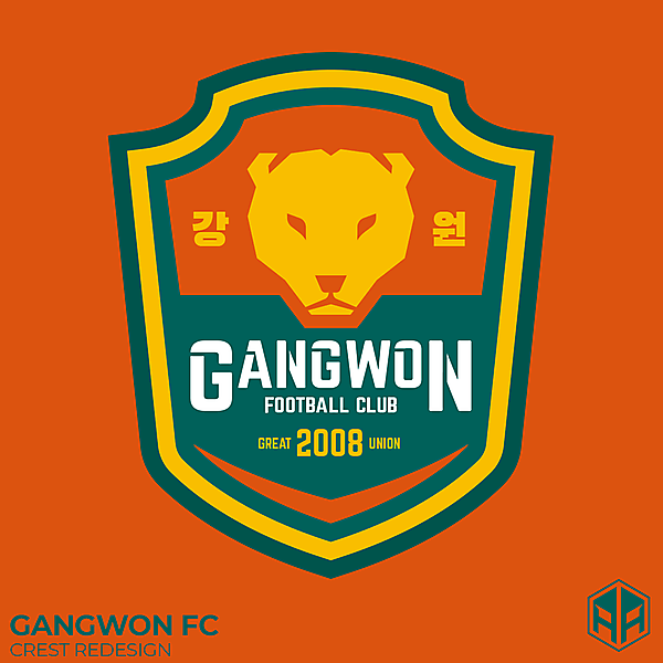 Gangwon FC crest redesign