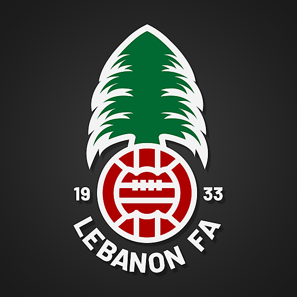 Lebanon FA | Crest Redesign