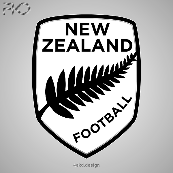 New Zealand Football Crest Redesign