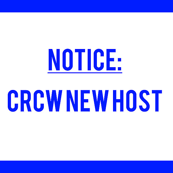 NOTICE: CRCW NEW HOST