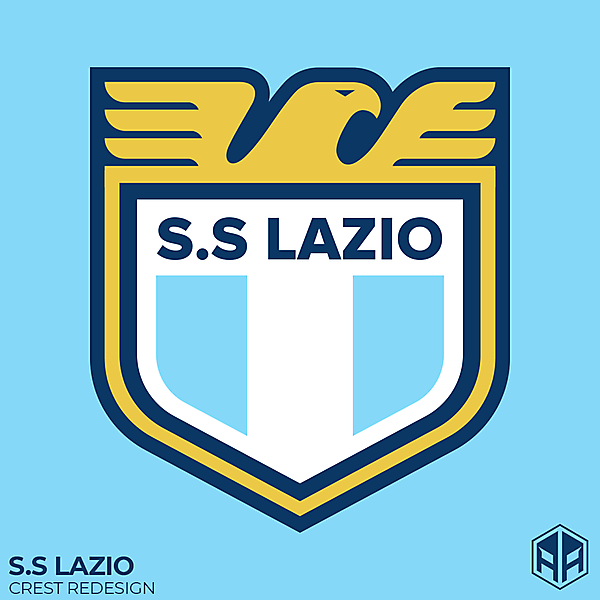 S.S Lazio crest redesign