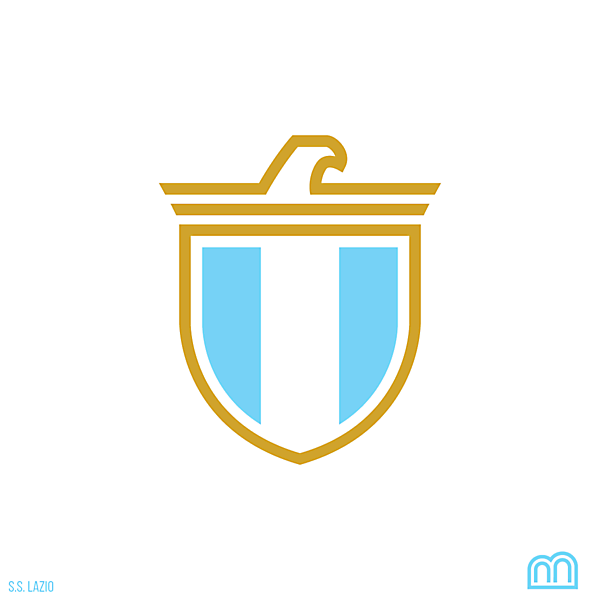 SS Lazio Crest Redesign