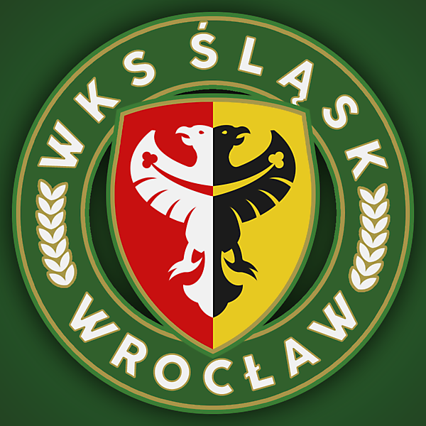 WKS Śląsk Wrocław Crest Redesign