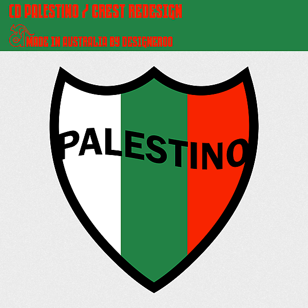 CD Palestino / Crest Redesign