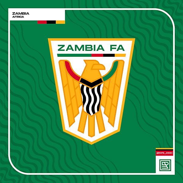 Zambia FA | Rebranding By @rofe_dsgn